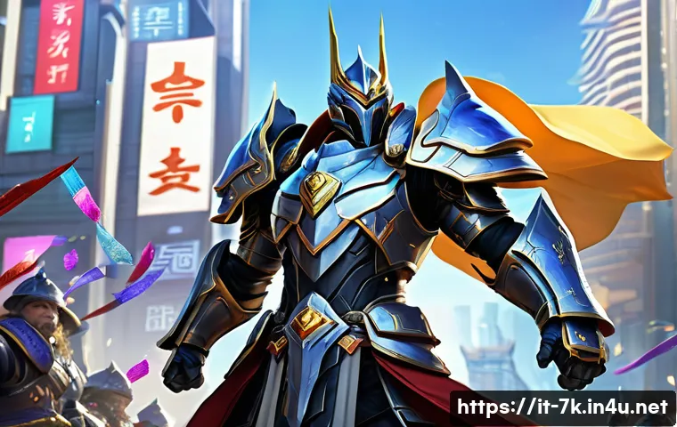 세븐나이츠 글로벌 서버 비교 - Server Korea: "Grandeur of Victorious Ambition"**
A dynamic, wide-shot scene capturing the opulent ...