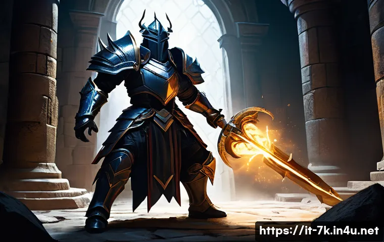 세븐나이츠 모험 모드 공략 - **Prompt 1: Epic Dungeon Showdown**
"A climactic battle scene in a dark, ancient dungeon chamber...