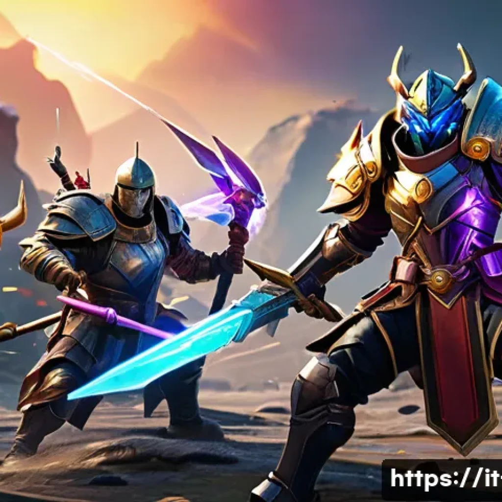 세븐나이츠 패치노트 리뷰 - A dynamic fantasy battle scene featuring a diverse team of heroes combining their unique synergistic...